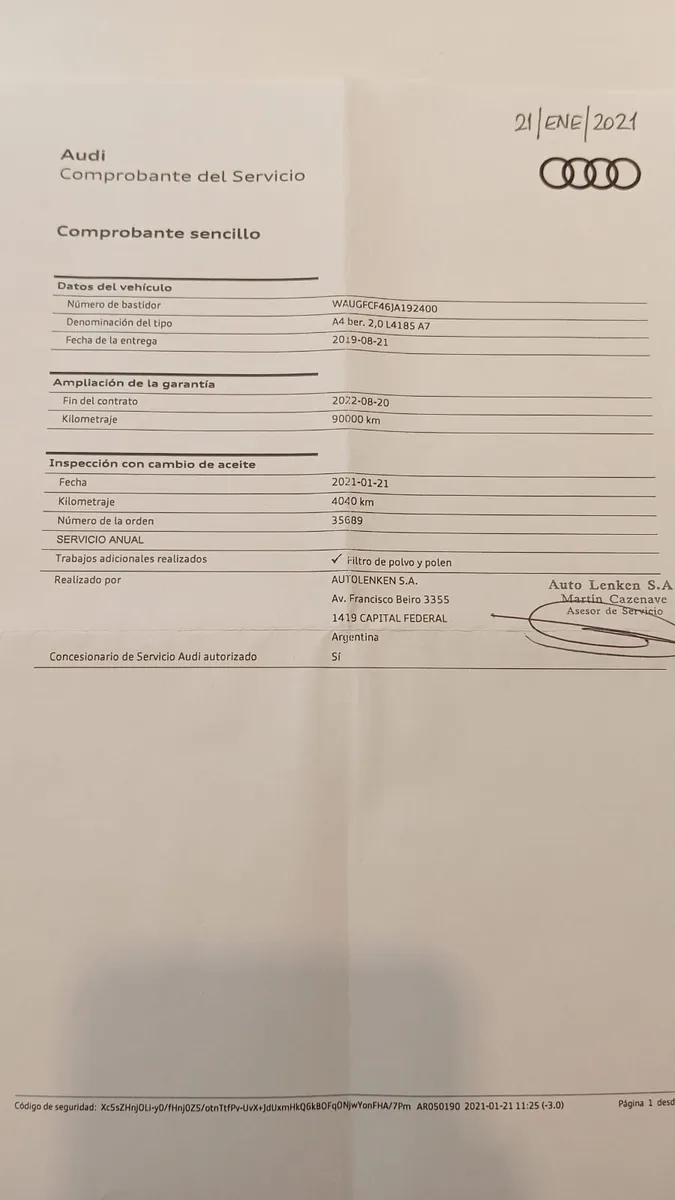 Mirá esta publicación de Audi A4