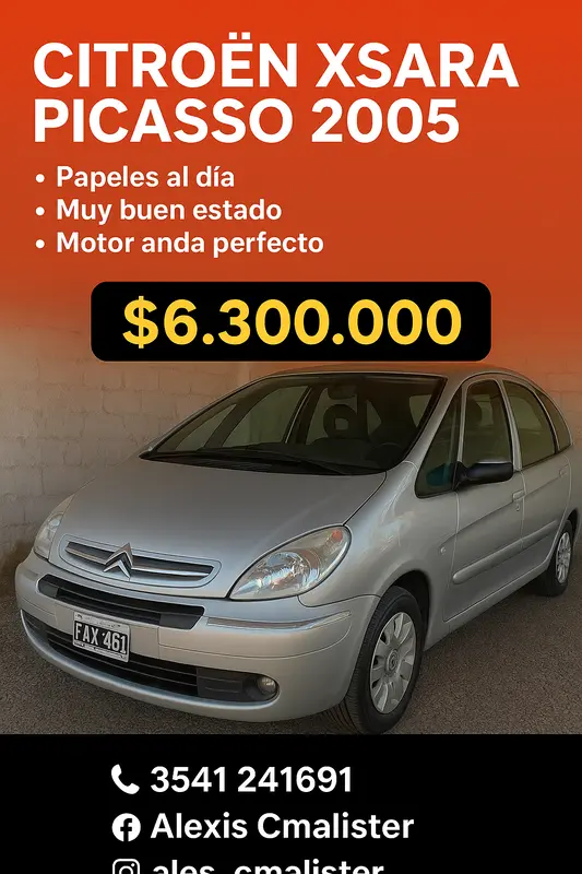 Mira esta publicación de Citroen C 3 Picasso 2005 en Motordil