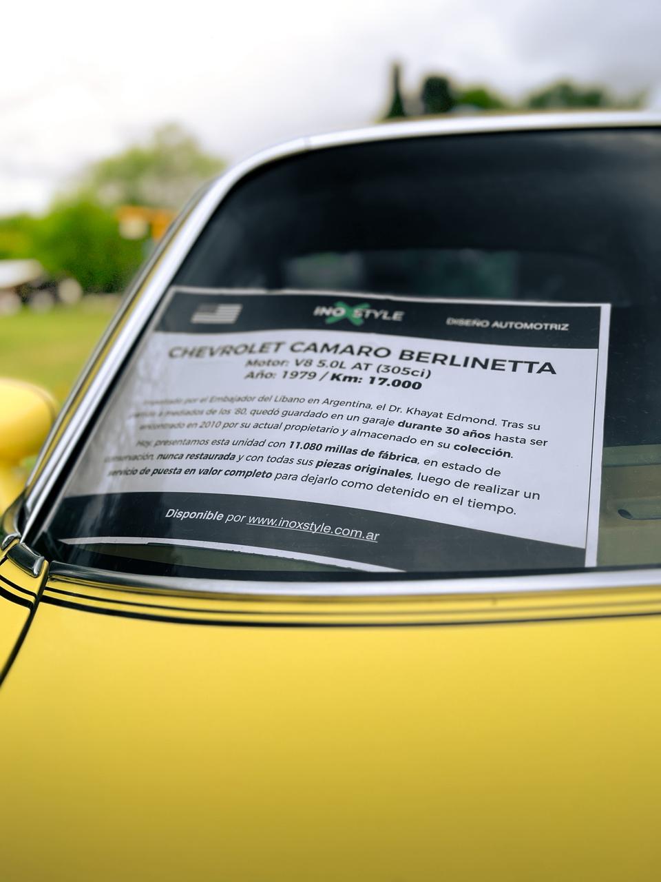 Mira esta publicación de Chevrolet Camaro 1979 en Motordil