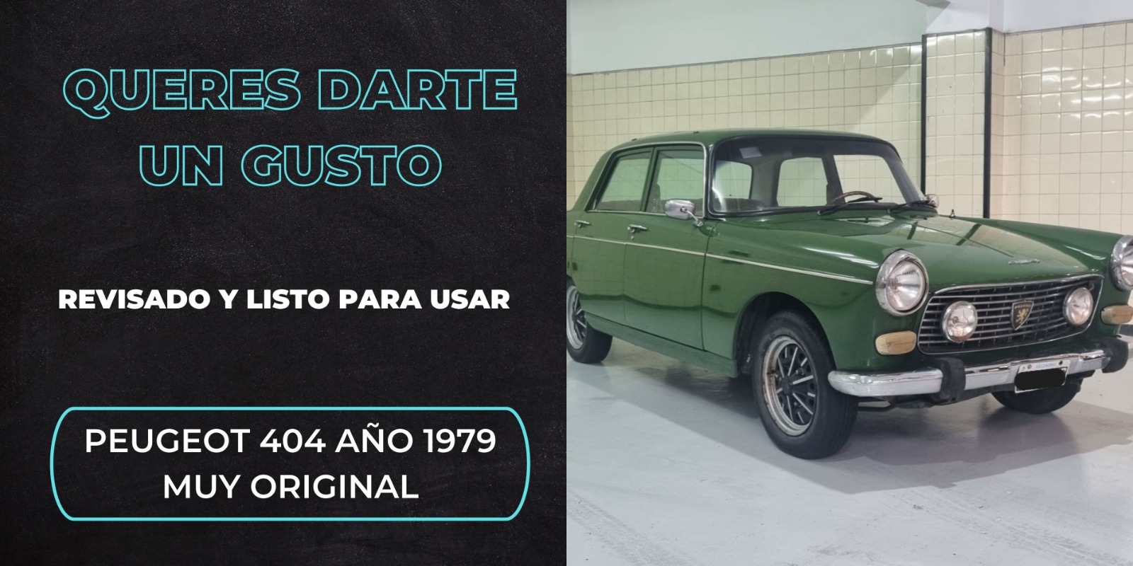 Mira esta publicación de Peugeot 404 1980 en Motordil