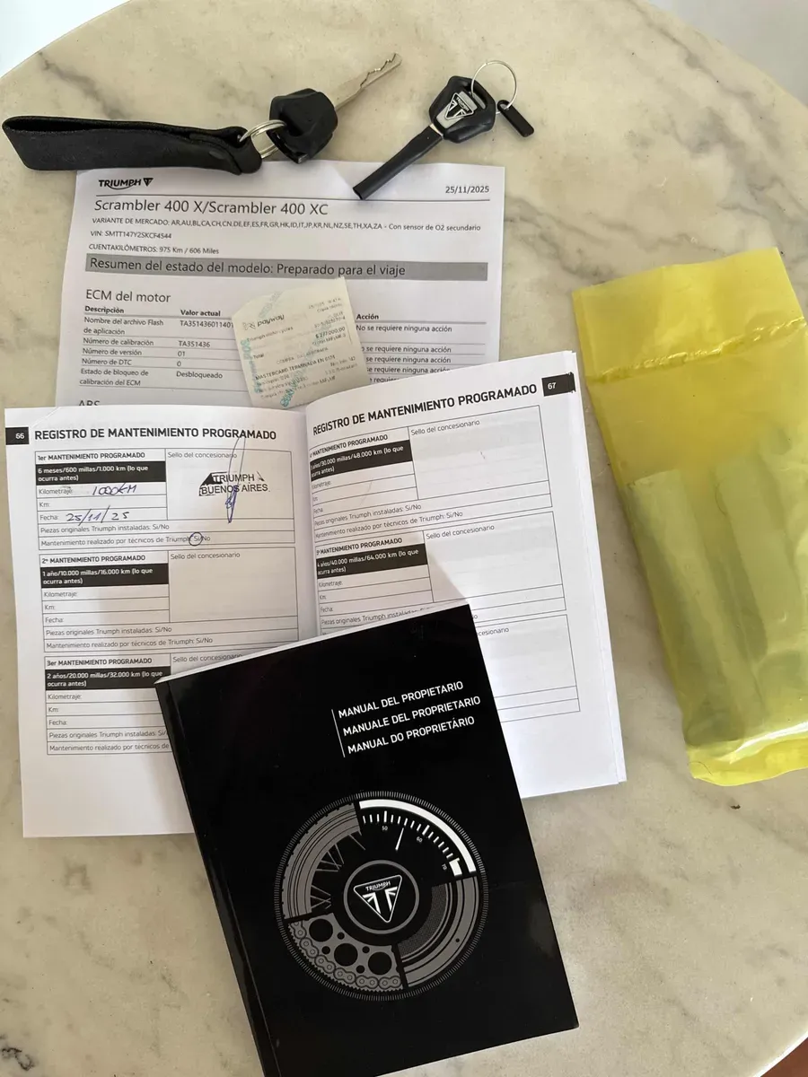 Mira esta publicación de Triumph XCX 2025 en Motordil