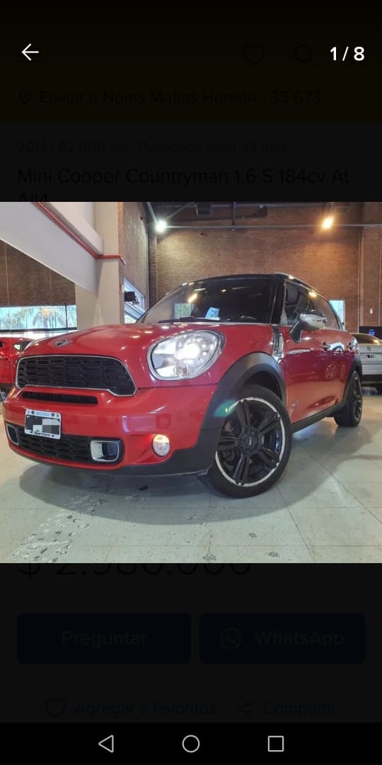 Mira esta publicación de Mini Countryman 2015 en Motordil