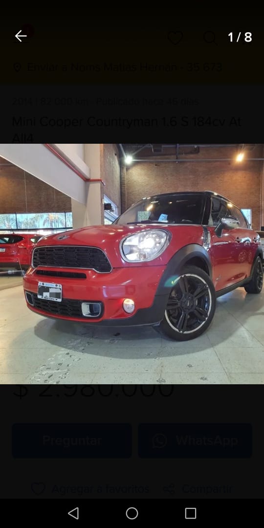 Mira esta publicación de Mini Countryman 2015 en Motordil