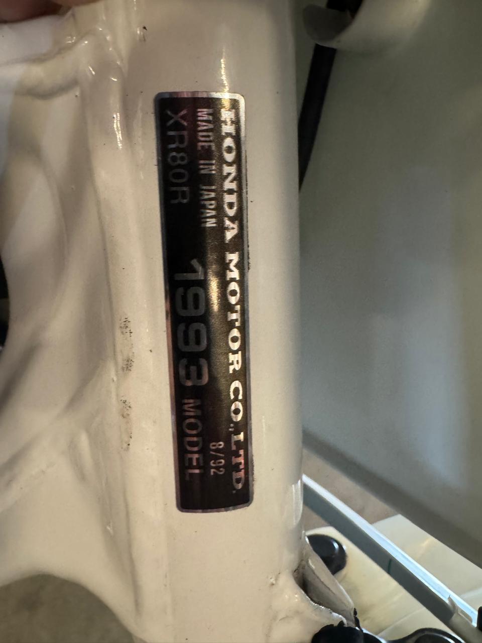 Mira esta publicación de Honda XR 80 1993 en Motordil